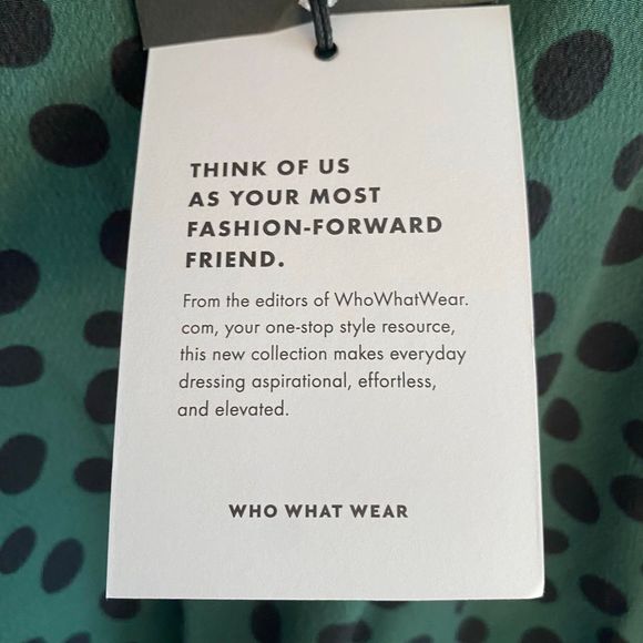 Who What Wear Polka Dot 3/4 Sleeve Mini Dress Size Large - Picture 8 of 10